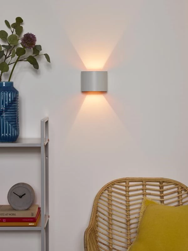 Lucide XIO - Lámpara de pared - LED Regul. - G9 - 1x3,5W 2700K - Ángulo de haz ajustable - Blanco - ambiente 1
